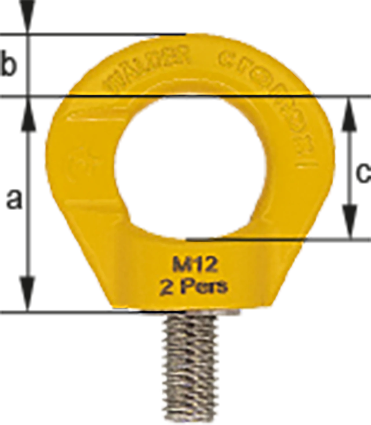 CDS-PSA-2-22 - Ringschraube Edelstahl