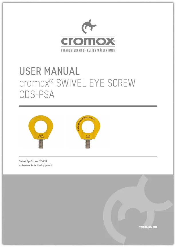 Download :: USER MANUAL cromox® CDS-PSA