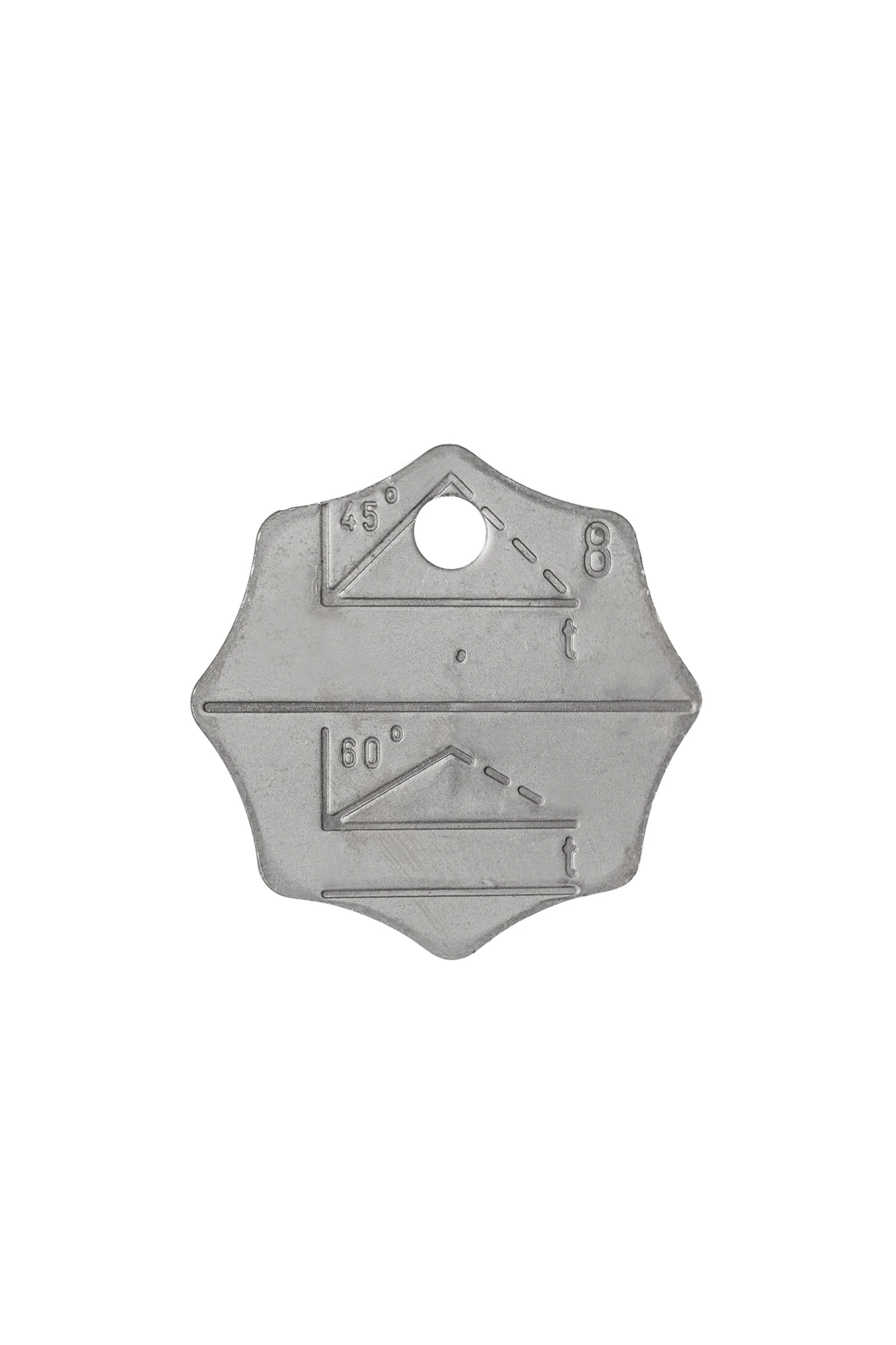 CA-SO - Plakette Edelstahl