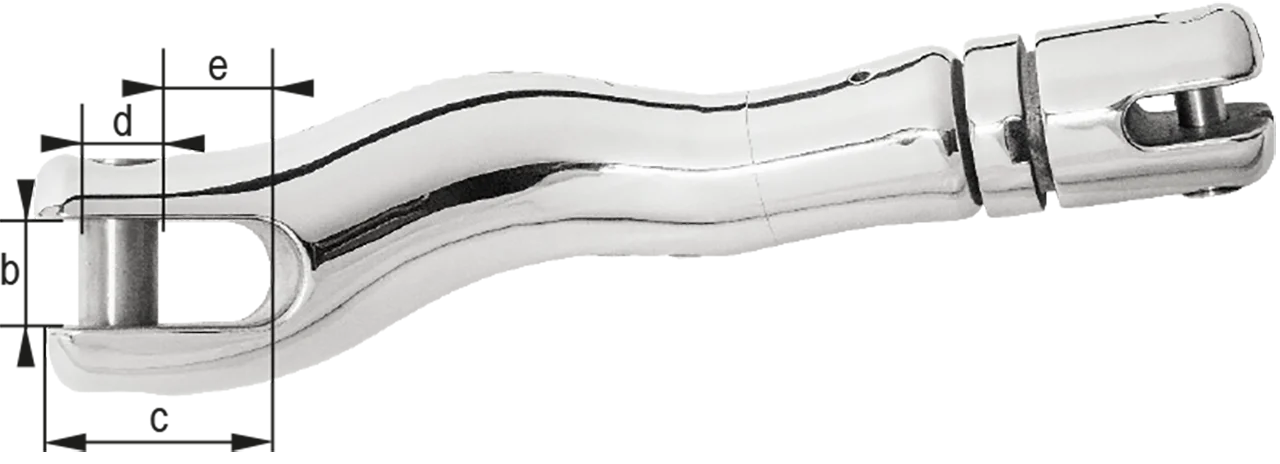 CATO-8 - Anker Twister Edelstahl