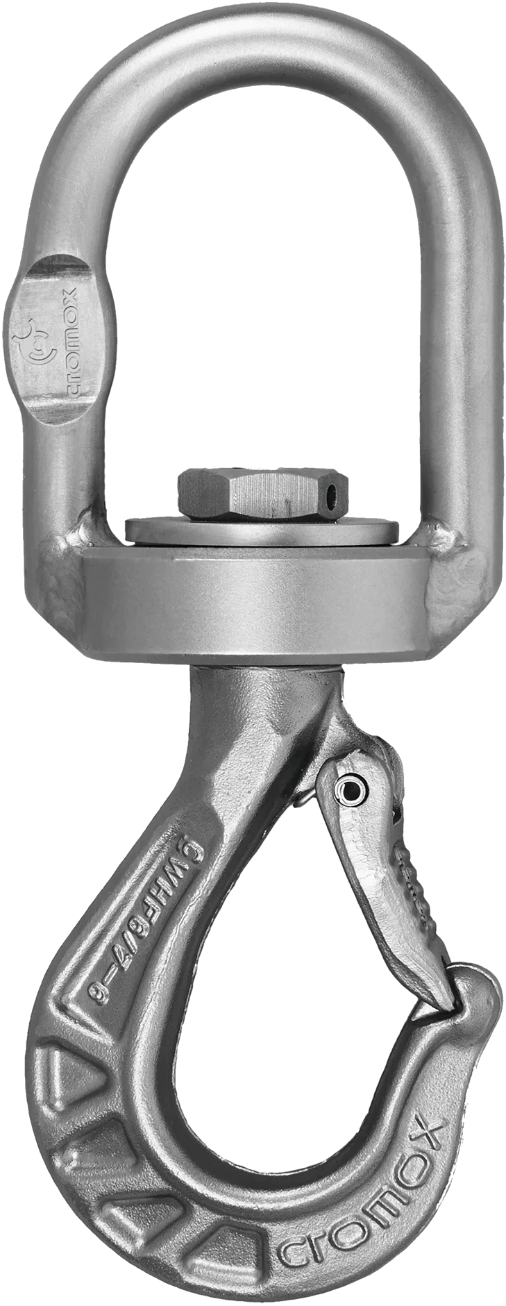 cromox® Drehwirbelhaken mit Bügel