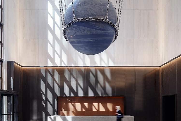 Tragekonstruktion für Kunstprojekt „Solid Sky“ (Alicja Kwade), Bild: © James Ewing Tragekonstruktion für Kunstprojekt „Solid Sky“ (Alicja Kwade), Bild: © James Ewing
