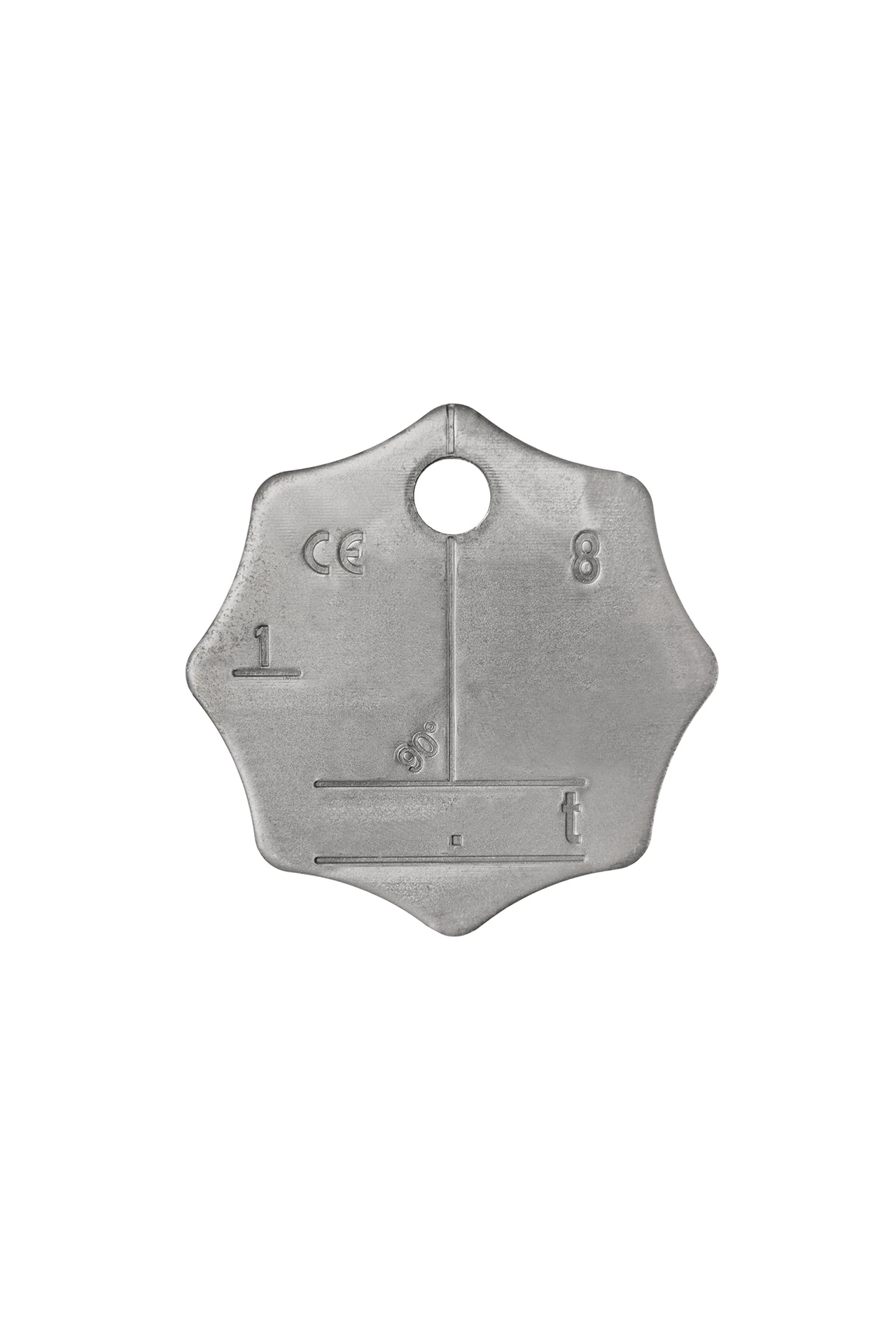 CA-SO - Plakette Edelstahl