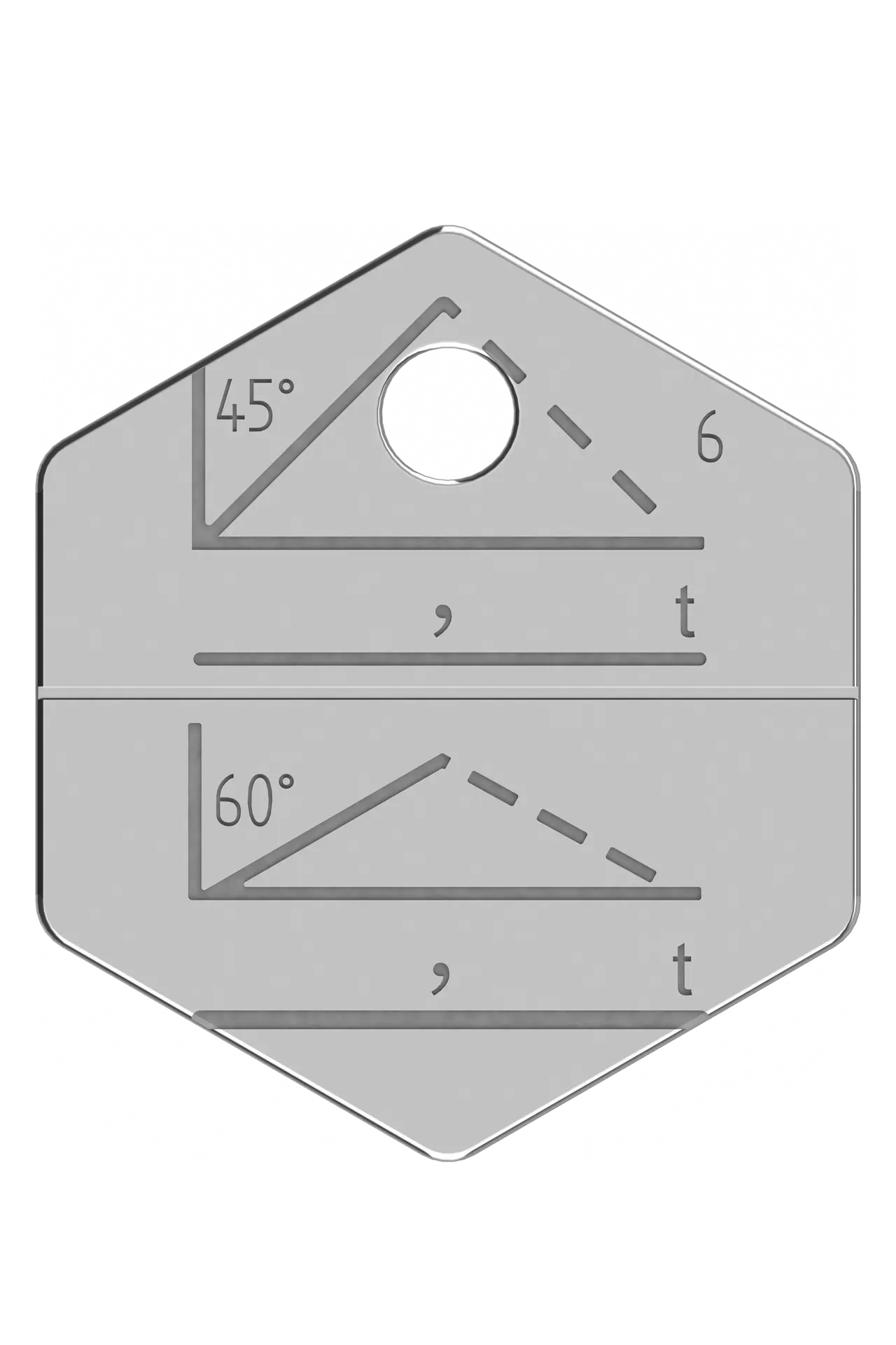 CA-LO - Plakette Edelstahl