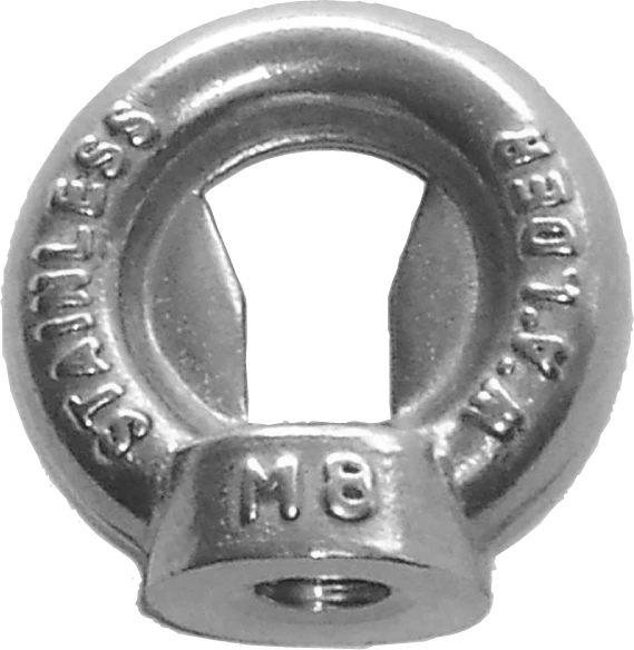 NR-M8 - Ringmutter Edelstahl