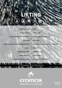 cromox® Katalog LIFTING 2025 herunterladen cromox® Katalog LIFTING 2025 herunterladen
