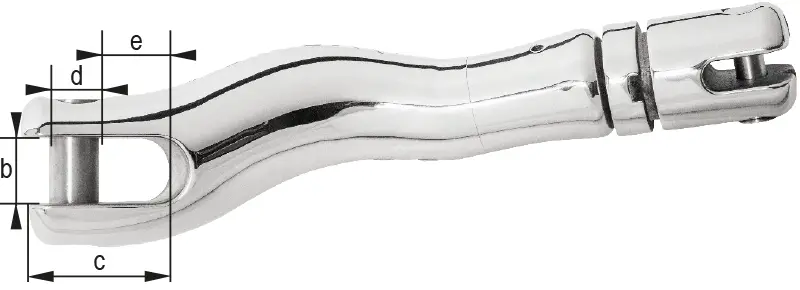 CATO-8 - Anker Twister Edelstahl