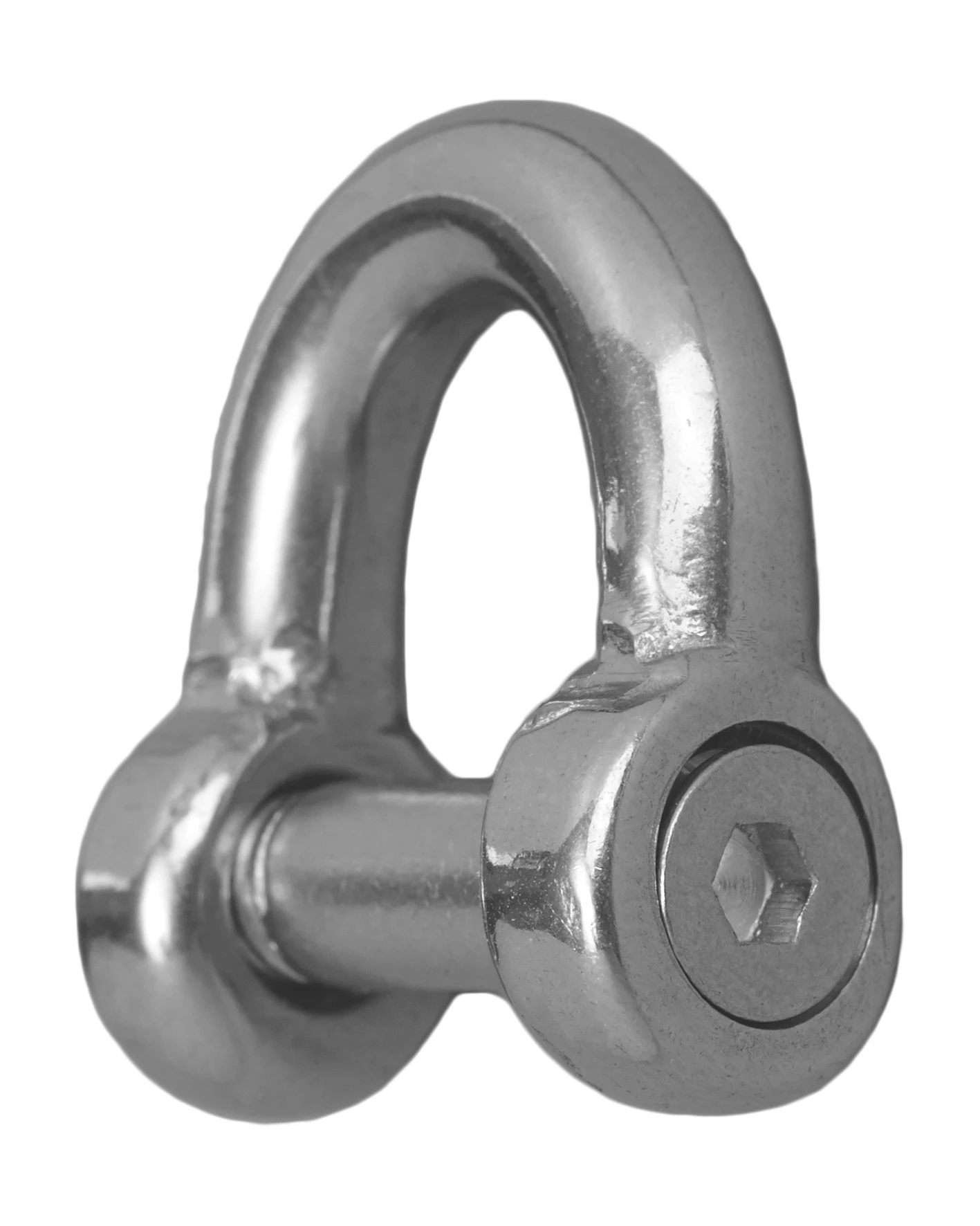 NIS-6 - Inbus-D-Schäkel Edelstahl