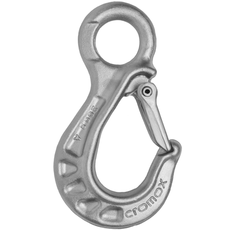 Ösenlasthaken aus rostfreiem Edelstahl von cromox® Ösenlasthaken aus rostfreiem Edelstahl von cromox®